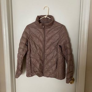 ROSE GOLD DOWN JACKET